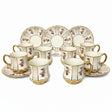 Cup Saucers Sets (Set of 6)