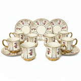 Cup Saucers Sets (Set of 6)