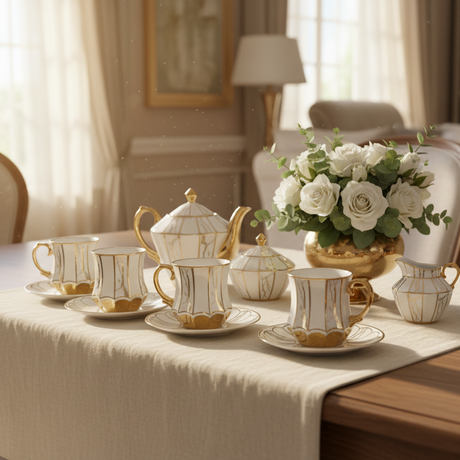 Cup Saucer Set (Set of 6)