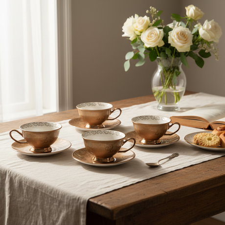 Cup Saucer Set (Set of 6)