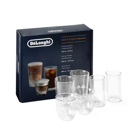 Hot & Cold Coffee Glasses Collection Set of 6