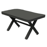 Cross Rattan Table Wıthout Glass