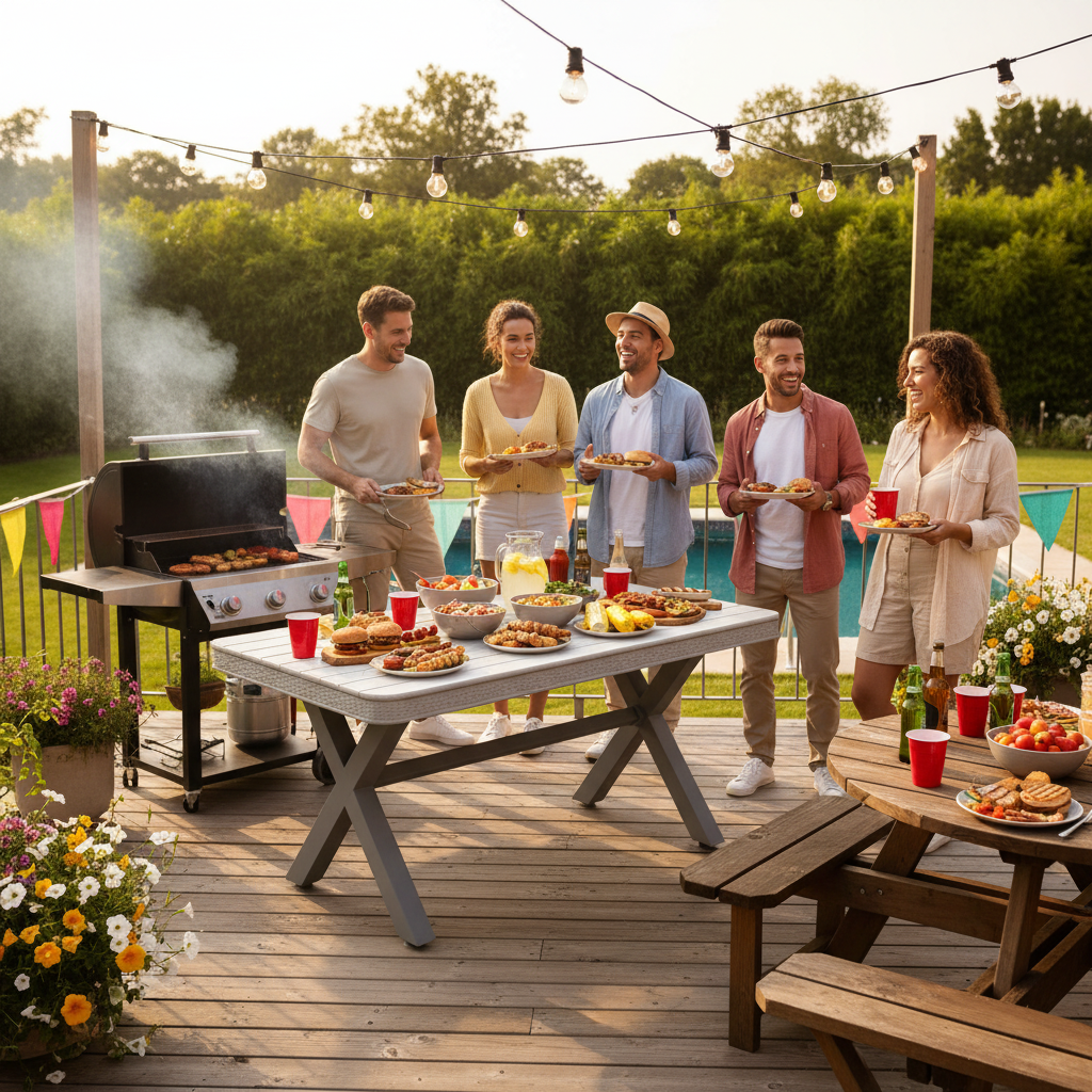 Heavy Duty Indoor & Outdoor Table