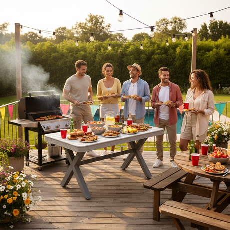 Heavy Duty Indoor & Outdoor Table