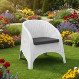 Olivia Indoor & Outdoor Armchair White