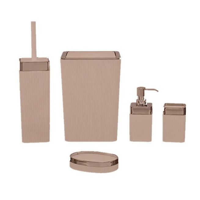 Still Eco Bathroom Set of 5 PCs Cuppucino