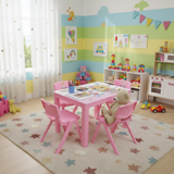 Kids Table & Chairs Set (4 Chairs & Table)