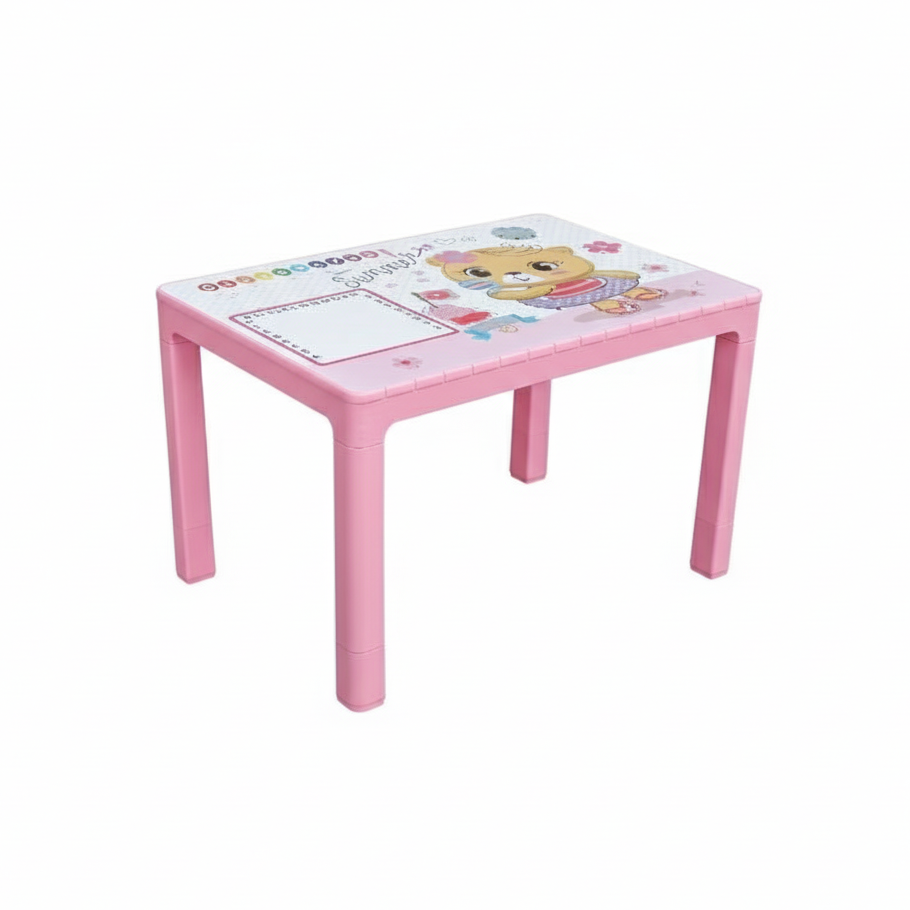 Kids Table & Chairs Set (4 Chairs & Table)