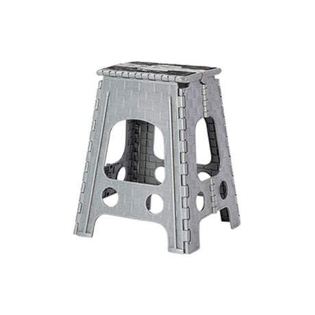 Medium Portable Stool Metalic