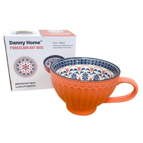 porcelain Breakfast Mug 355ml