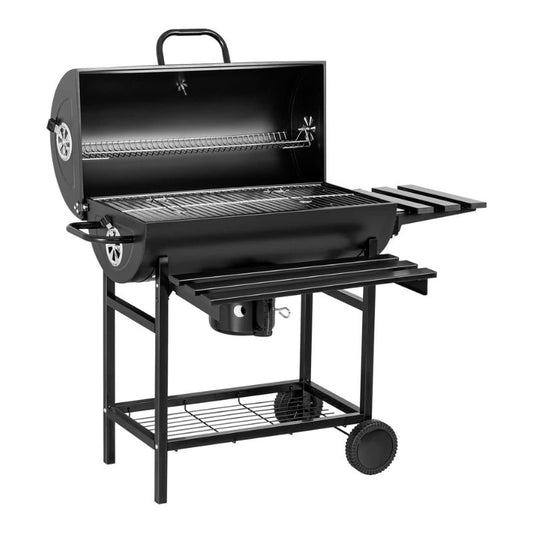 BBQ Charcoal Grill with Three Item Racks