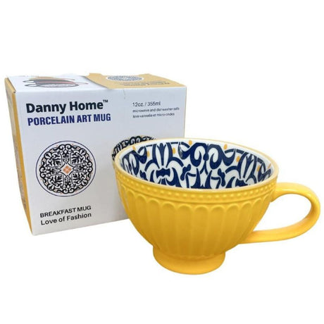 porcelain Breakfast Mug 355ml