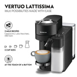 Nespresso Vertuo Lattissima Coffee Machine Black
