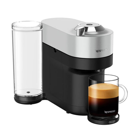 Nespresso Vertuo Pop+ Deluxe Silver Coffee Machine