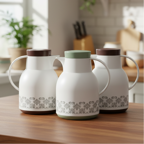Vacuum Flask 1.0L White