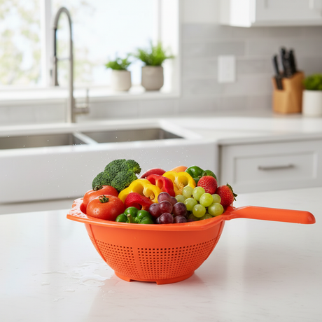 Vegetable Washing Basket Plastic (Made in Portugal)