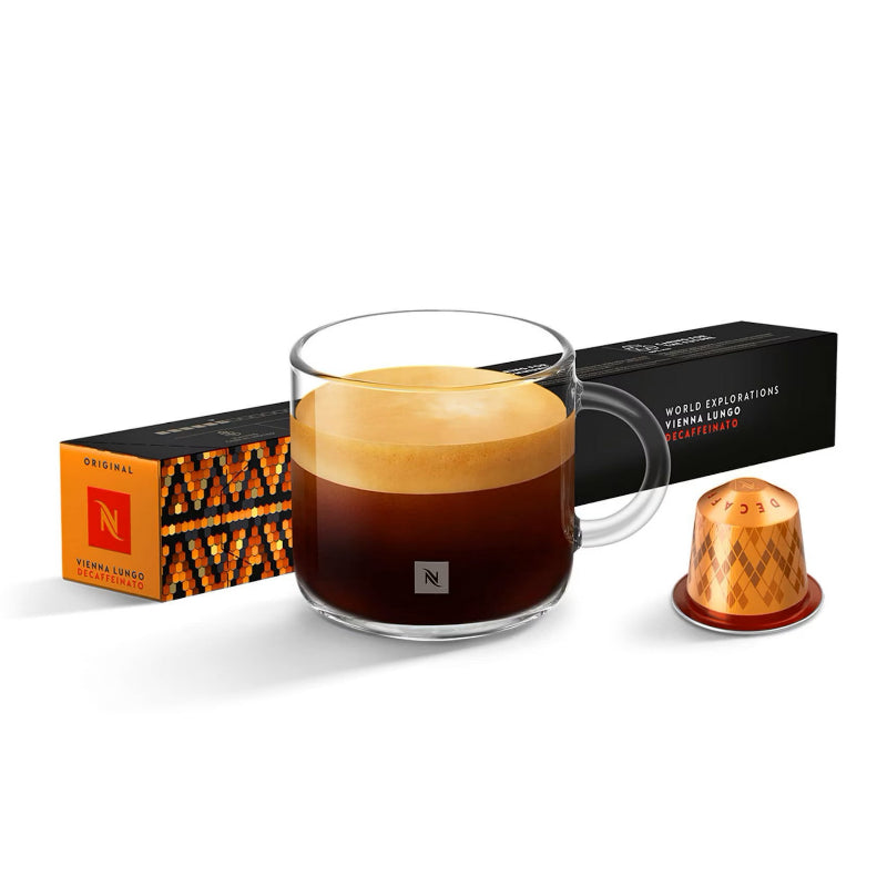 Vienna Lungo Decaffeinato “Nespresso World Explorations” Original Coffee Pods