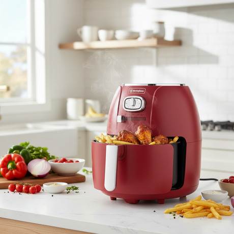 Westinghouse Retro Air Fryer 4L Red