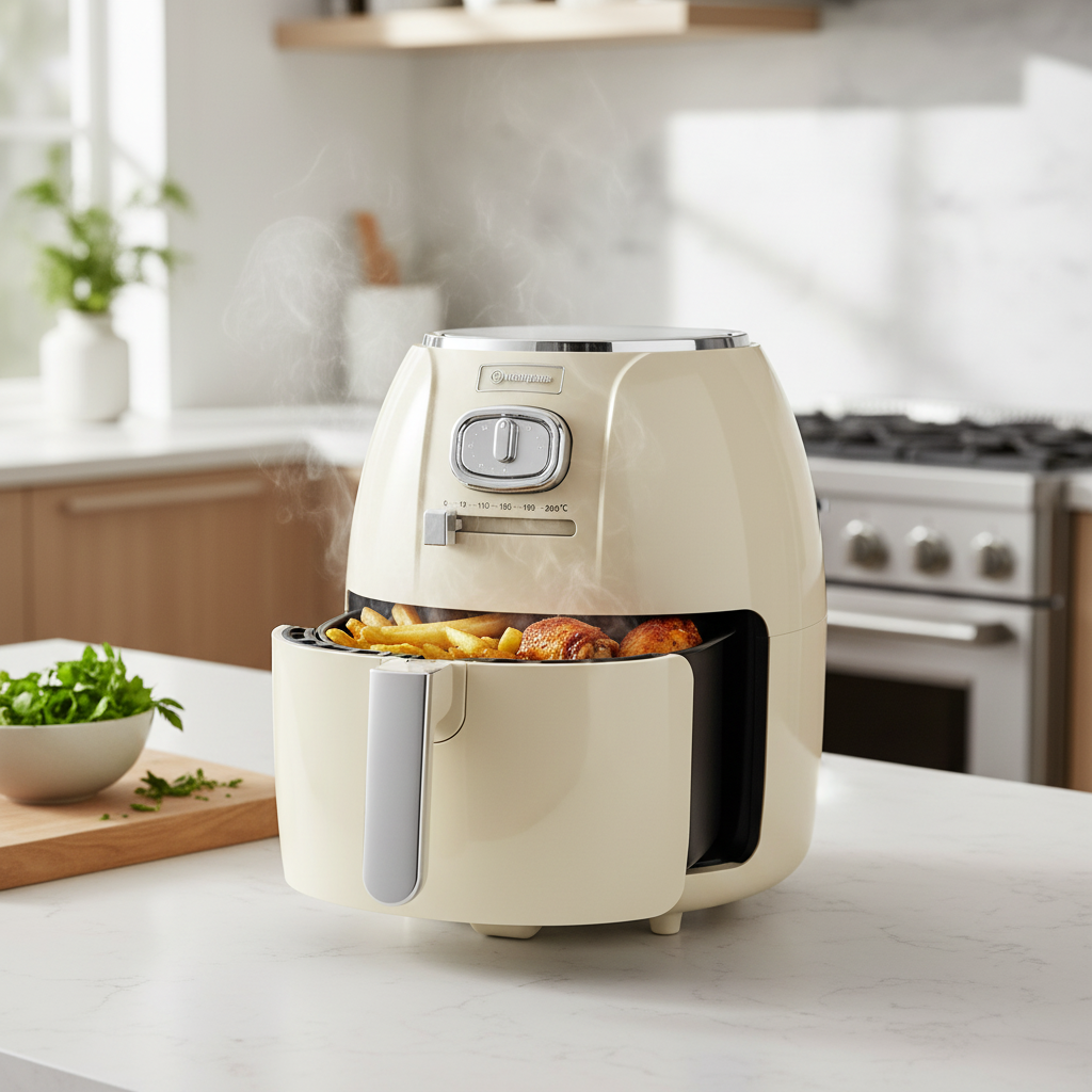 Westinghouse Retro Air Fryer 4L White