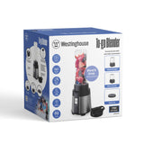 Westinghouse To-go blender retail box with product photos