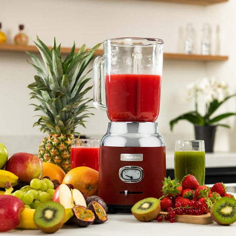 Westinghouse Retro Table Blender Red