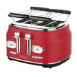 Westinghouse Retro 4 Slice Toaster Red
