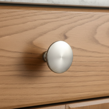 Furniture Knob Satin Nickel