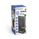 Westinghouse ceramic tower heater retail box with upright heater image