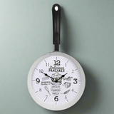 Wall Clock Frying Pan Style