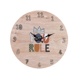 Wall Clock MDF 33cm