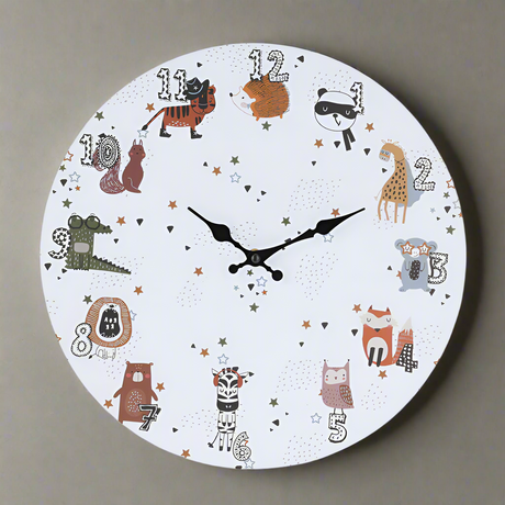 Wall Clock MDF 33cm
