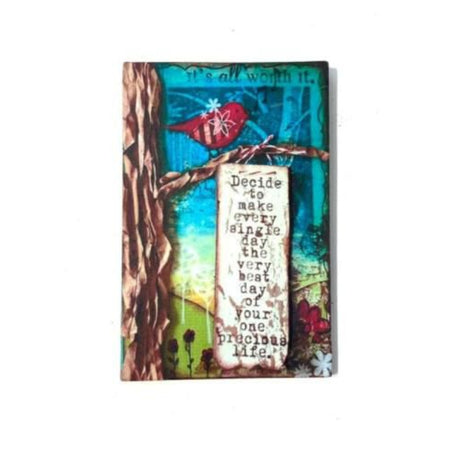 Wall Decor Hanging Mini Magnet Board
