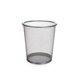 Waste Bin Grid 24cm Silver