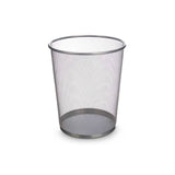Waste Bin Grid 29,5CM Silver