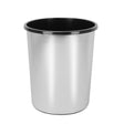 Plastic Waste Paper Bin 11L Chrome