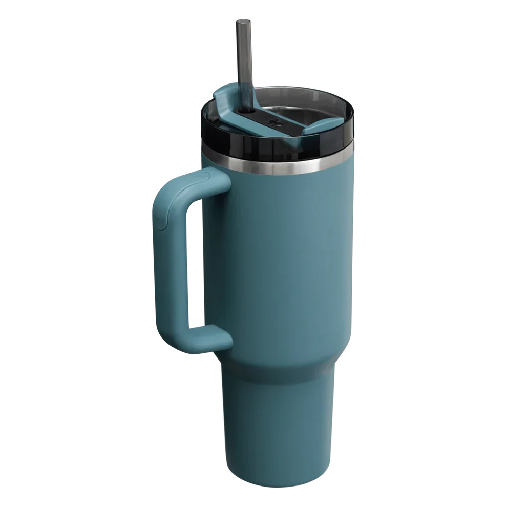 Stanley Quencher H2.0 Flowstate Tumbler 1.18L Blue Spruce