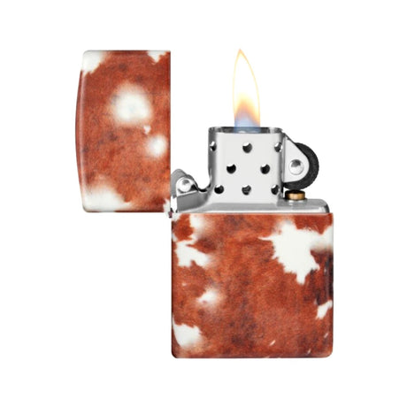 Zippo Cowhide Design