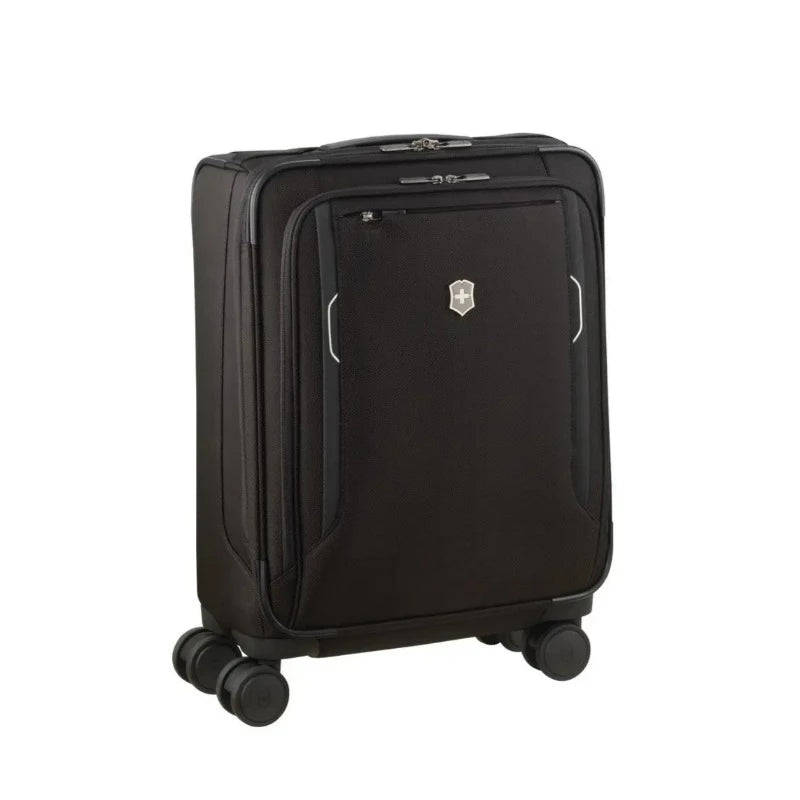 Werks Traveler 6.0 Softside Global CarryOn Luggage Black by JB Saeed