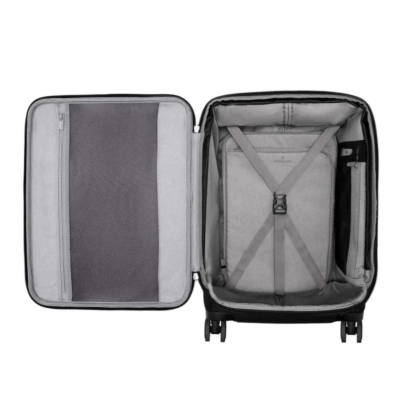 Werks Traveler 6.0 Softside Global CarryOn Luggage Black by JB Saeed