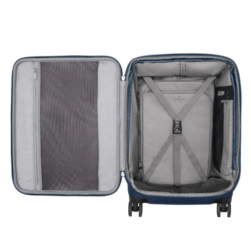 Werks Traveler 6.0 Softside Global CarryOn Luggage Blue by JB Saeed