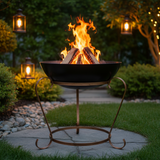 Fire Pit Antique Gold