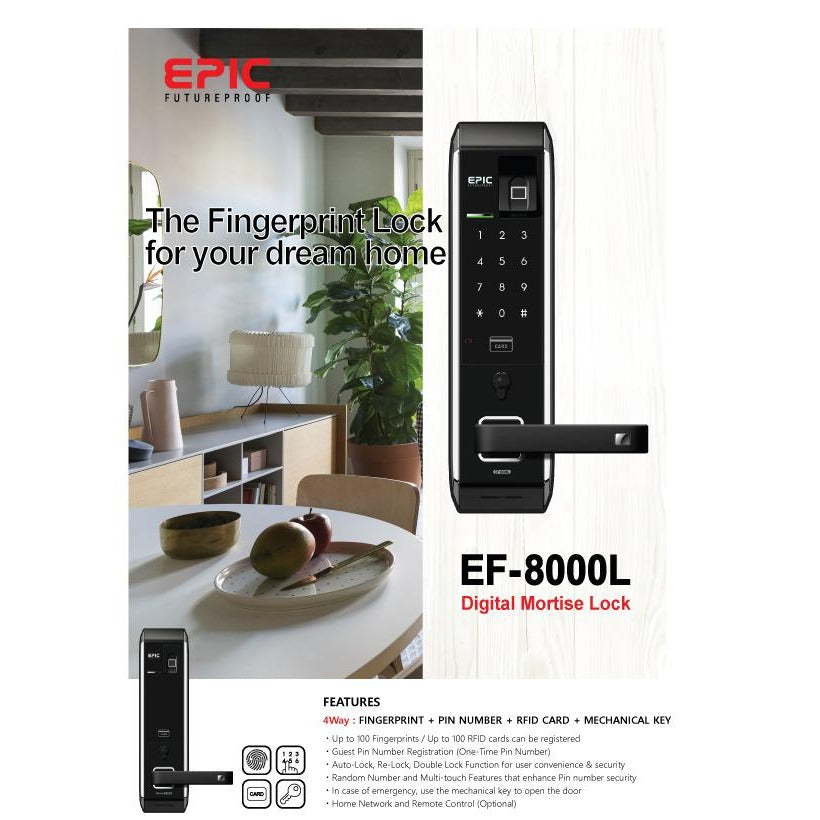 Biometric Digital Door Lock With Remote