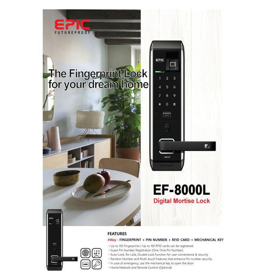 Biometric Digital Door Lock With Remote