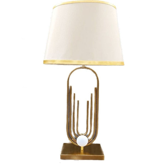 Oval Shaped Table Lamp