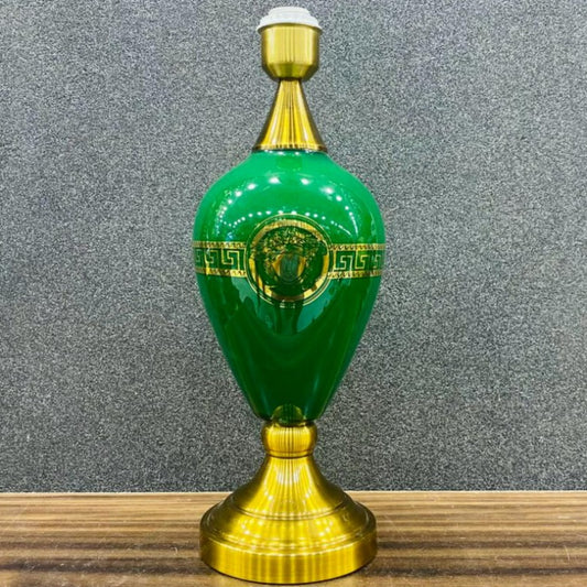 Versace Style Green Table Lamp