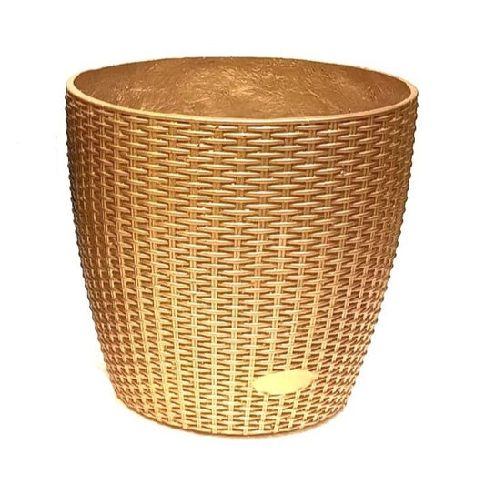 Fibre Planter Gold Small