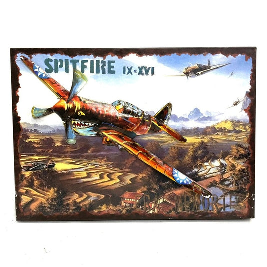 Spitfire Plane Wall Frame