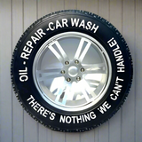 Tyre Wall Hanging