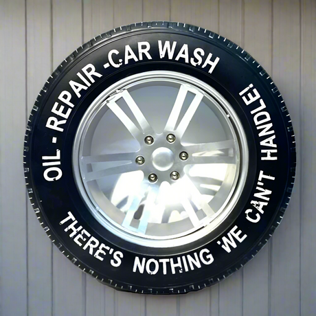 Tyre Wall Hanging