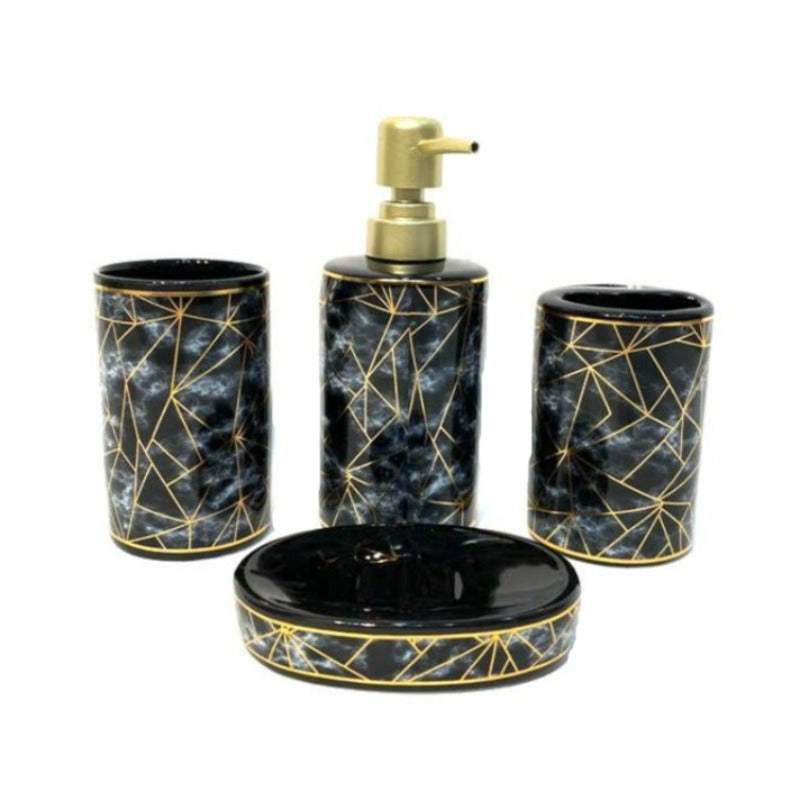 Black Marble Bathroom Set by JB Saeed Studio Buy Bathroom Sets Online